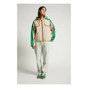 Indee - Chaqueta Colorblock Sunny | Natural