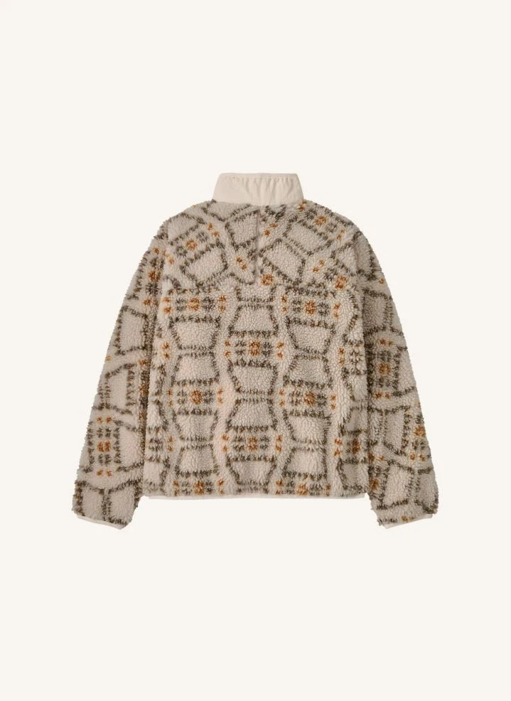 Patagonia - سترة فليس Retro-X مصنوعة من ألياف مُعاد تدويرها | بيج