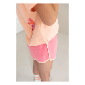 Jenest - Livia JNST Bio-Baumwoll-T-Shirt | Peach