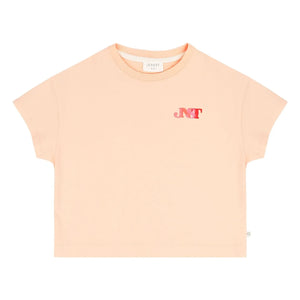 Jenest - Livia JNST Bio-Baumwoll-T-Shirt | Peach