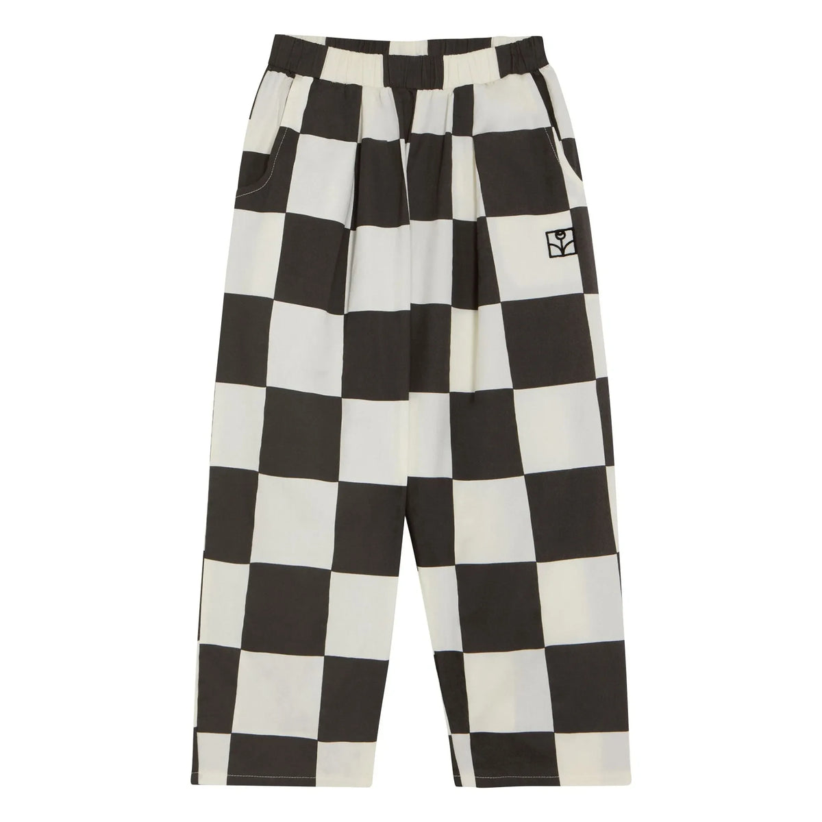 The Campamento - Damier Pantolon | Ecru