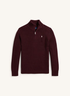 Ralph Lauren - Logo trucker yaka kazak | Bordo