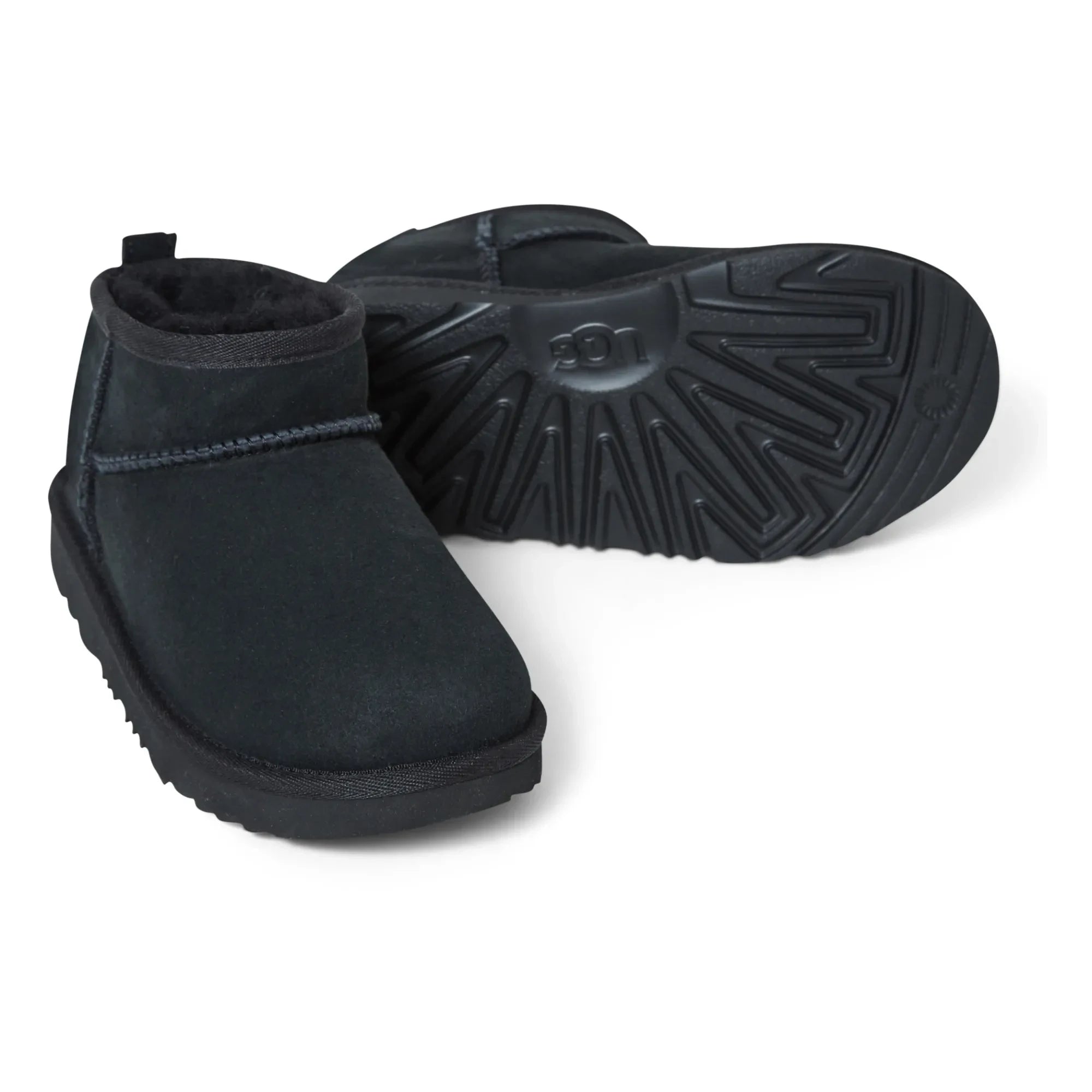 UGG - Classic Ultra Mini Kürk Astarlı Botlar | Siyah