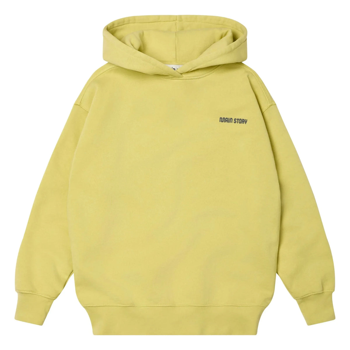 Main Story - Logo Kapüşonlu Sweatshirt | Sarı