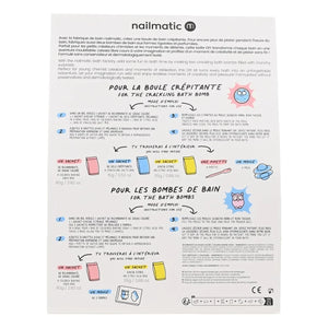 Nailmatic Kids - La Fabrique bath bomb set - 3 bombs | Pink