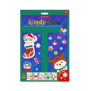 Legami - Seti 75 Static Cling Window Stickers - Windo-Wow
