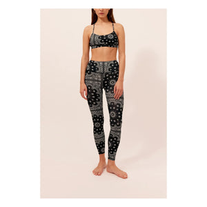 Arizona Love - Legging Yoga Bandana | Siyah
