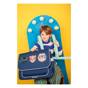 Jeune Premier - Midi Supercats Handbag | Koyu Mavi
