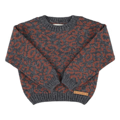 Piupiuchick - Leopar kazak | Kömür grisi