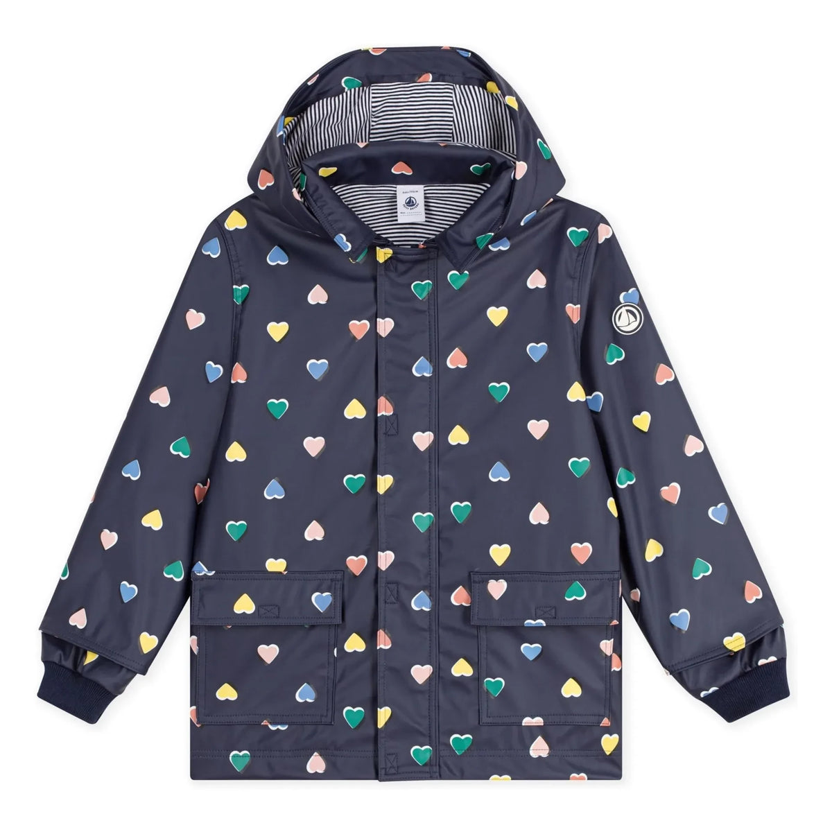 Petit Bateau - Ciré İkonik Kalpler | Lacivert