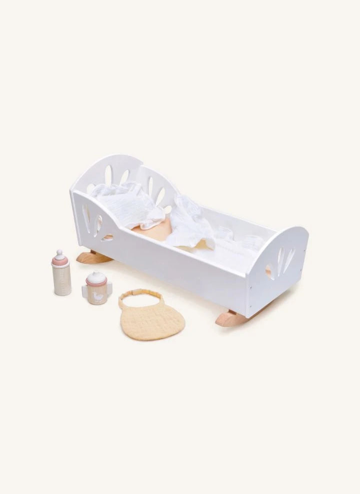 Tender Leaf Toys - سرير دمية البجعة