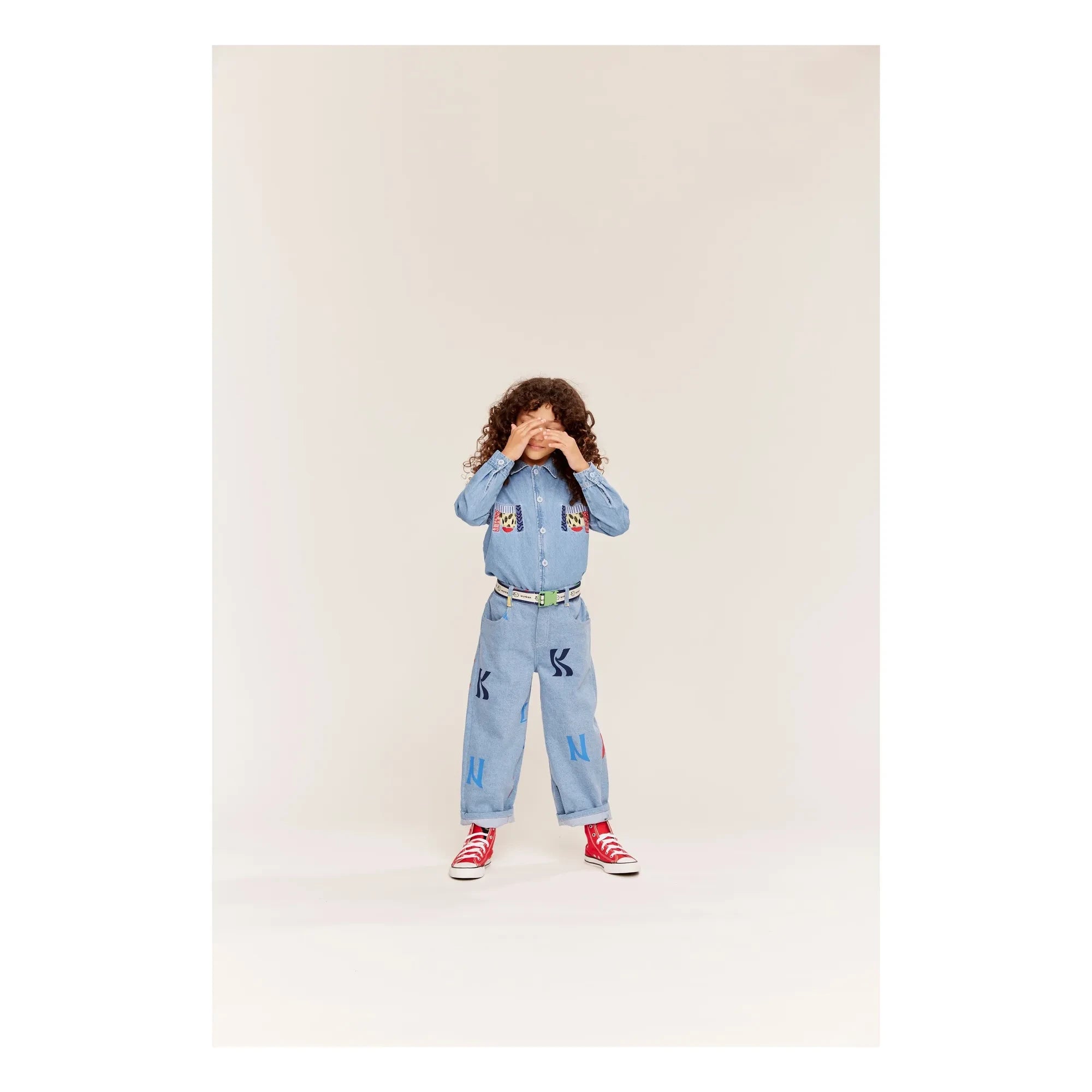 Wynken - Beau Denim gömlek | Denim mavisi