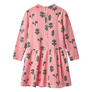 Wynken - Vestido lento de algodón orgánico | Rosa