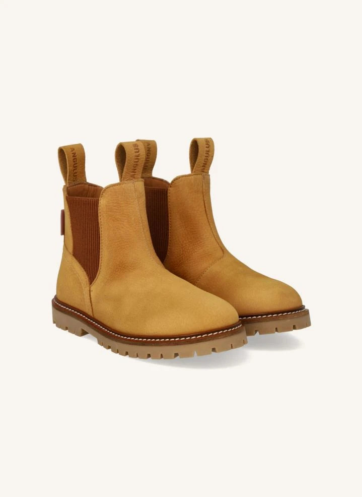 Angulus - Chelsea Botlar Tex Nubuk | Camel