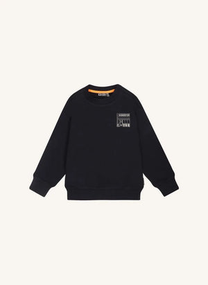 Tumble N'Dry - Keighley Organik Pamuklu Sweatshirt | Gece mavisi