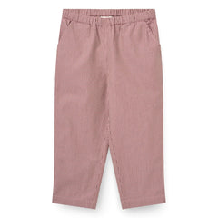 Copenhagen Colors - Organik Pamuk Kareli Pantolon | Toz Pembe