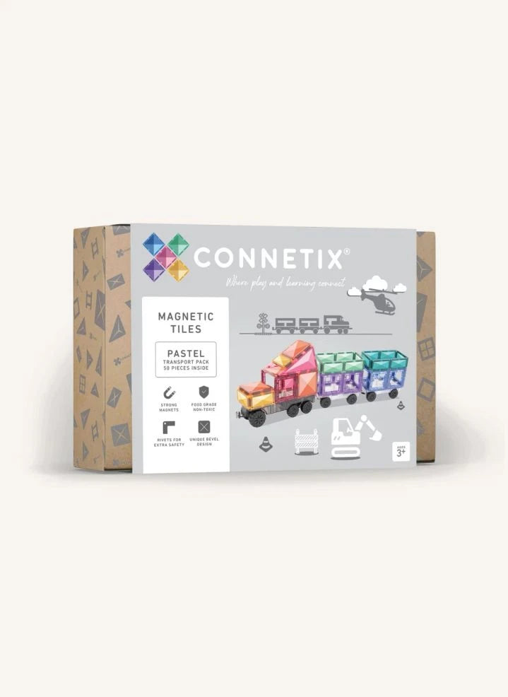 Connetix - Versandpaket - 50 Teile | Pastell