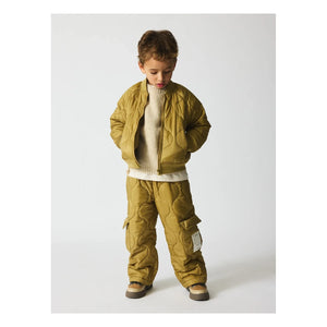 brunobruno nation - Harrold Bomberjacke aus recycelten Fasern | Senf