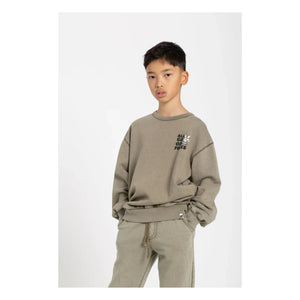 Hundred Pieces - Ryde organik pamuklu sweatshirt | Haki