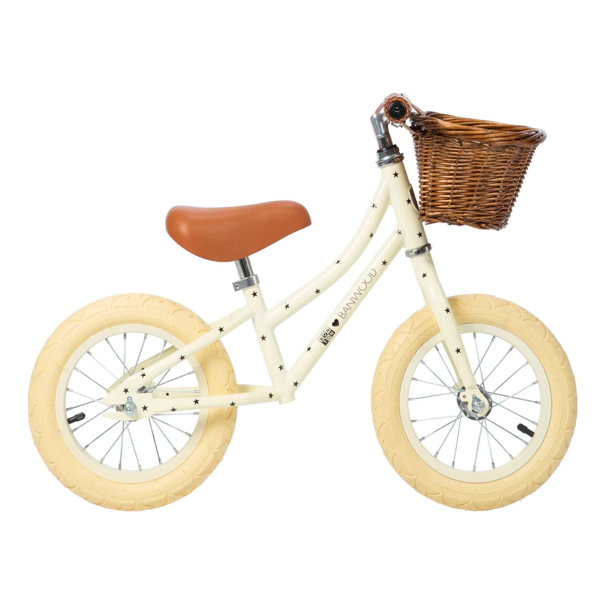 Banwood - Bicicleta de equilibrio de 12" - Bonton x Banwood | Crema