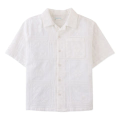 Gingersnaps - Timothy Embroidered Shirt | White