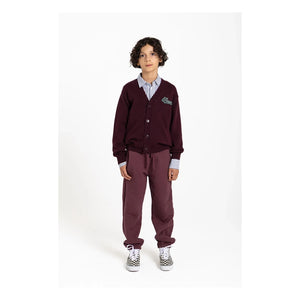 Finger in the nose - Pantalón Jogger de Algodón Orgánico | Marrón Oscuro