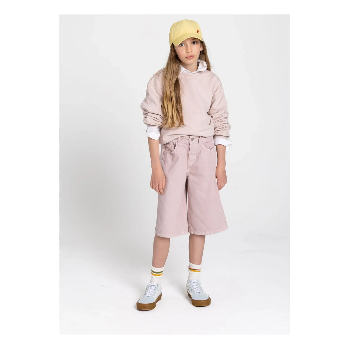 Smallable Kid - Bermuda şort Russel | Toz Pembe