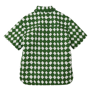 Fabula - Damier Hemd | Grün