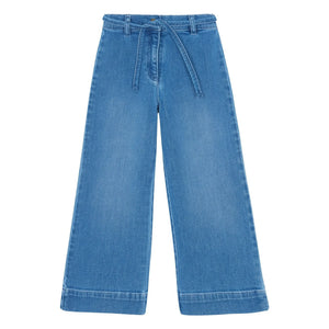 Bonton - Kalp Cepli Pocket Jeans | Mavi