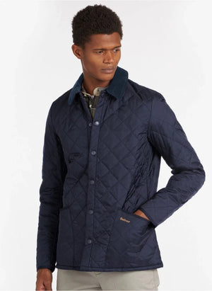 Barbour - Heritage Liddesdale Kapitone Ceket | Lacivert