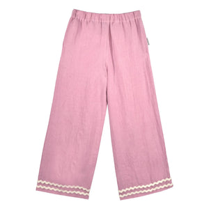 Mipounet - Leinenhose Isaline | Pink