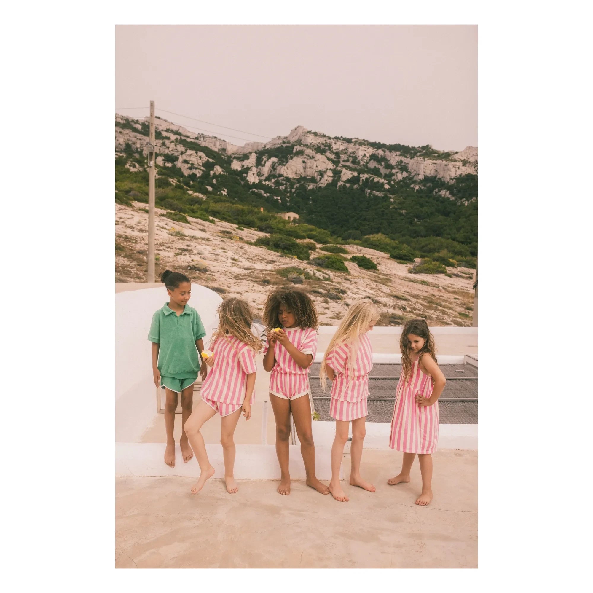 We Are Kids - Jen Organic Towel Skirt | Powder Pink