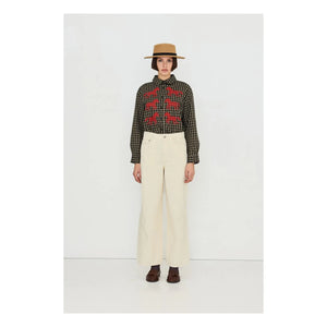 The Tiny Big Sister - Cotton Horse Shirt | Navy