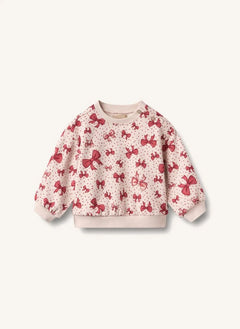 Wheat - Lia Düğümlü Sweatshirt, Organik Pamuk | Şeker Pembesi