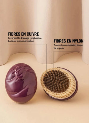 La Bonne Brosse - The Talm Vücut Fırçası x La Bonne Brosse No. 01 - Hassas Ciltler İçin | Aubergine