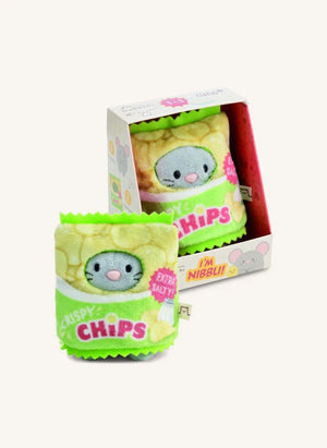 Nici - His Cips Kostümlü Nibbli Peluş Oyuncak | Gri