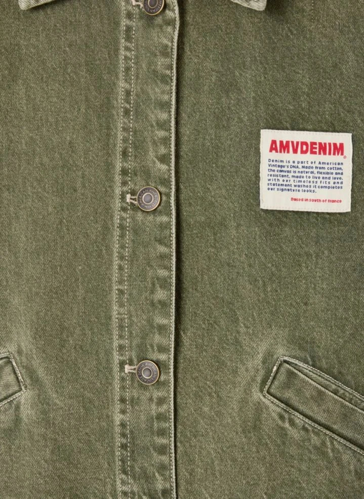 American Vintage - Uzatown سترة قطنية | زيتوني