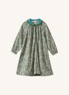 Caramel - Verdite Liberty Elbise | Yeşil