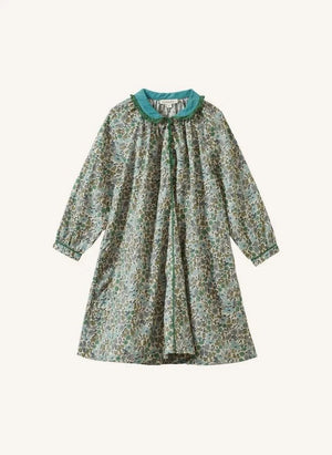 Caramel - Verdite Liberty Elbise | Yeşil