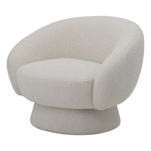 Bloomingville - Ted Lounge Sandalye | Beyaz
