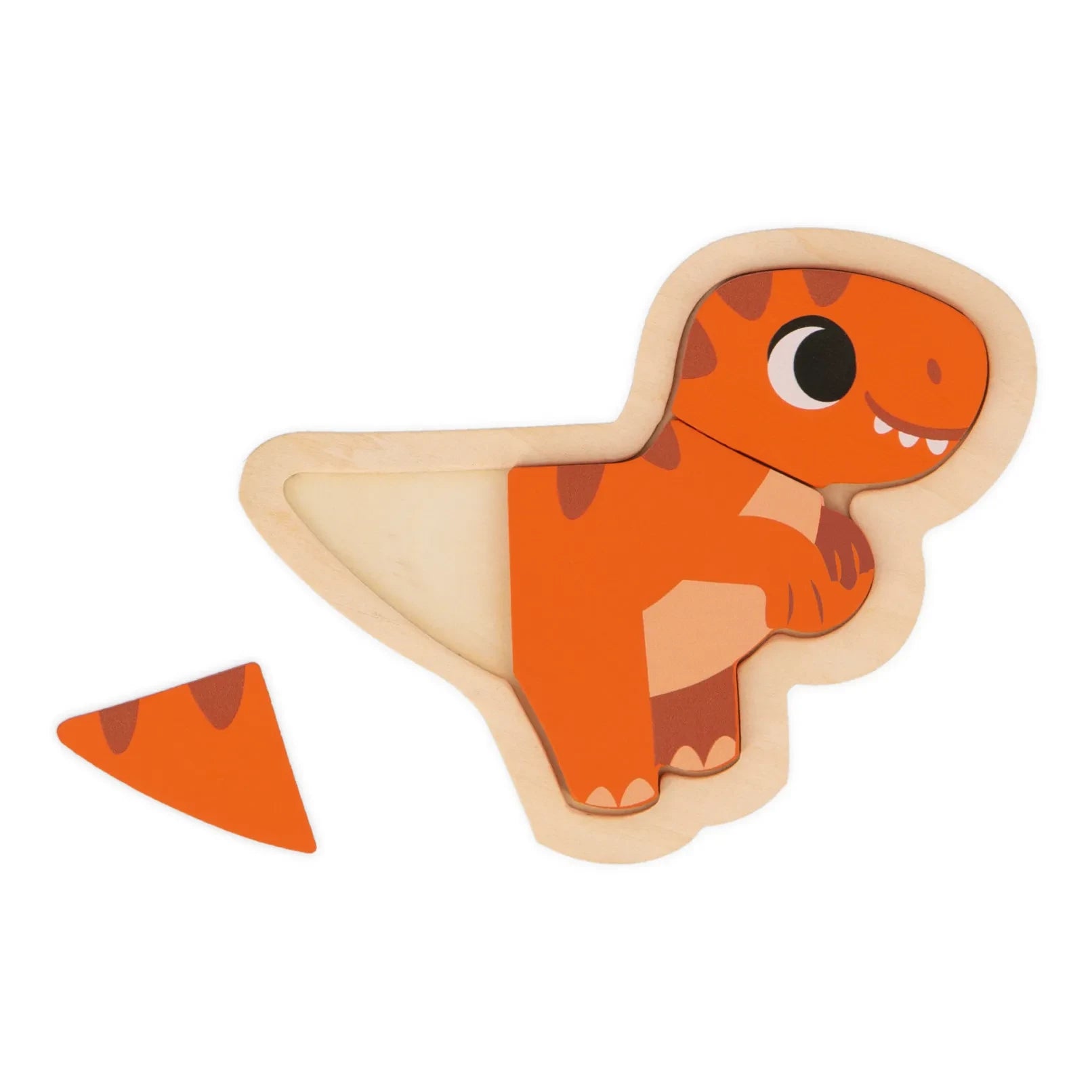 Janod - Dino yapboz - 4'lü set