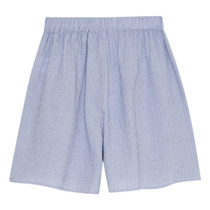 the new society - Cloe Cotton Short Skirt | Light Blue