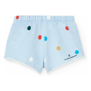 The Animals Observatory - Polka Dot Details Turtledove Shorts | Light Blue
