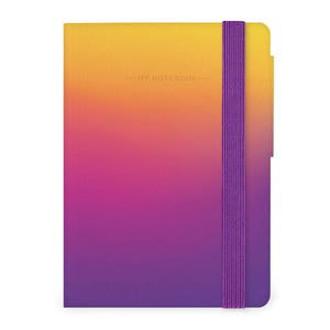 Legami - Soft Cover Notebook with Lined Pages - Sunset Vibes - My Notebook