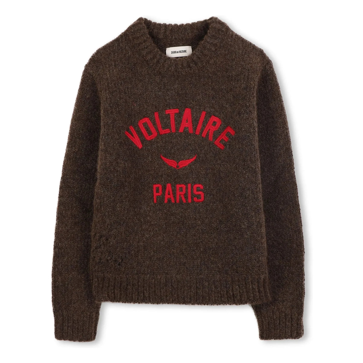 Zadig & Voltaire - Voltaire Paris Yün Kazak | Kahverengi