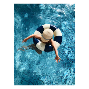 Petites Pommes - Anna Inflatable Swimming Ring | Navy Blue