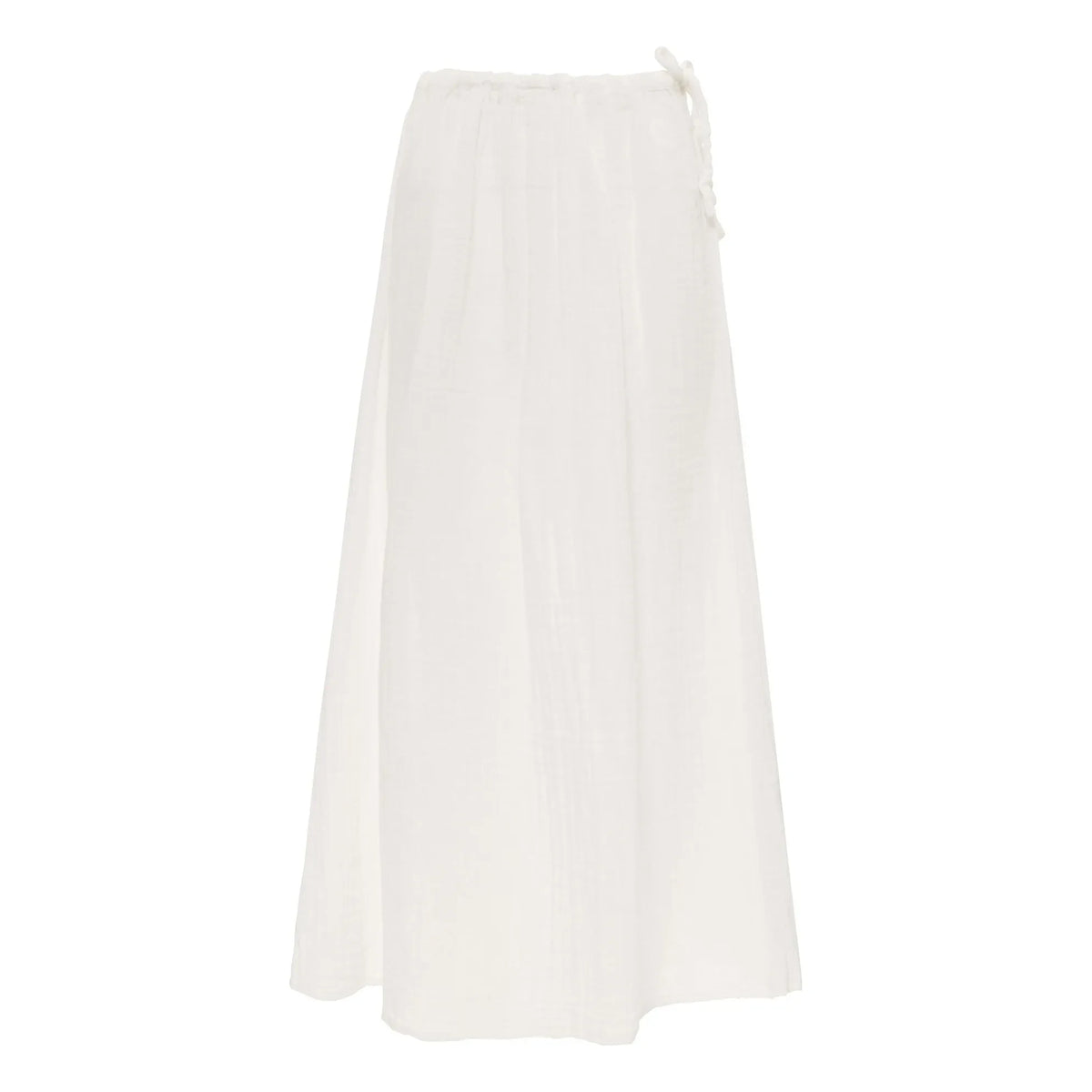 Número 74 - Falda Larga Ava - Colección Mujer | Blanco S001
