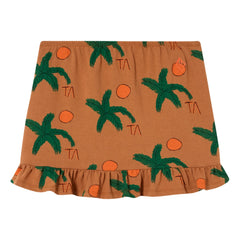 The Animals Observatory - Ferret Falda de jersey con palmera | Caramelo
