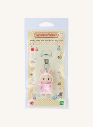 Sylvanian Families - Krem ve Pembe Tavşan Anahtarlık