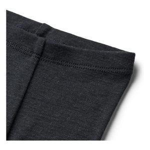 Weizen - Agi Woll-Leggings | Marineblau